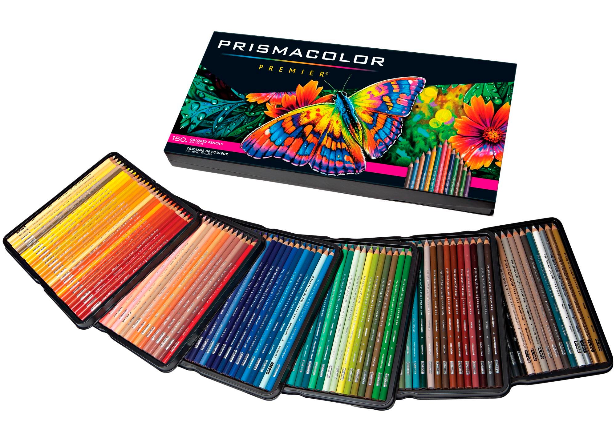 Prismacolor Premier Soft Core Colored Pencils, Assorted Colors